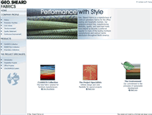 Tablet Screenshot of geosheard.com